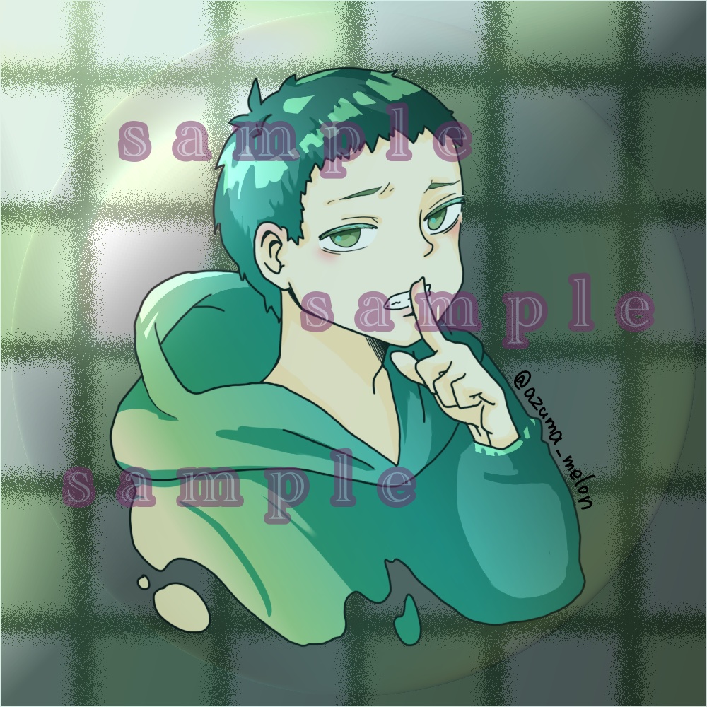 【完成品】オリジナルイラスト【アイコン用】