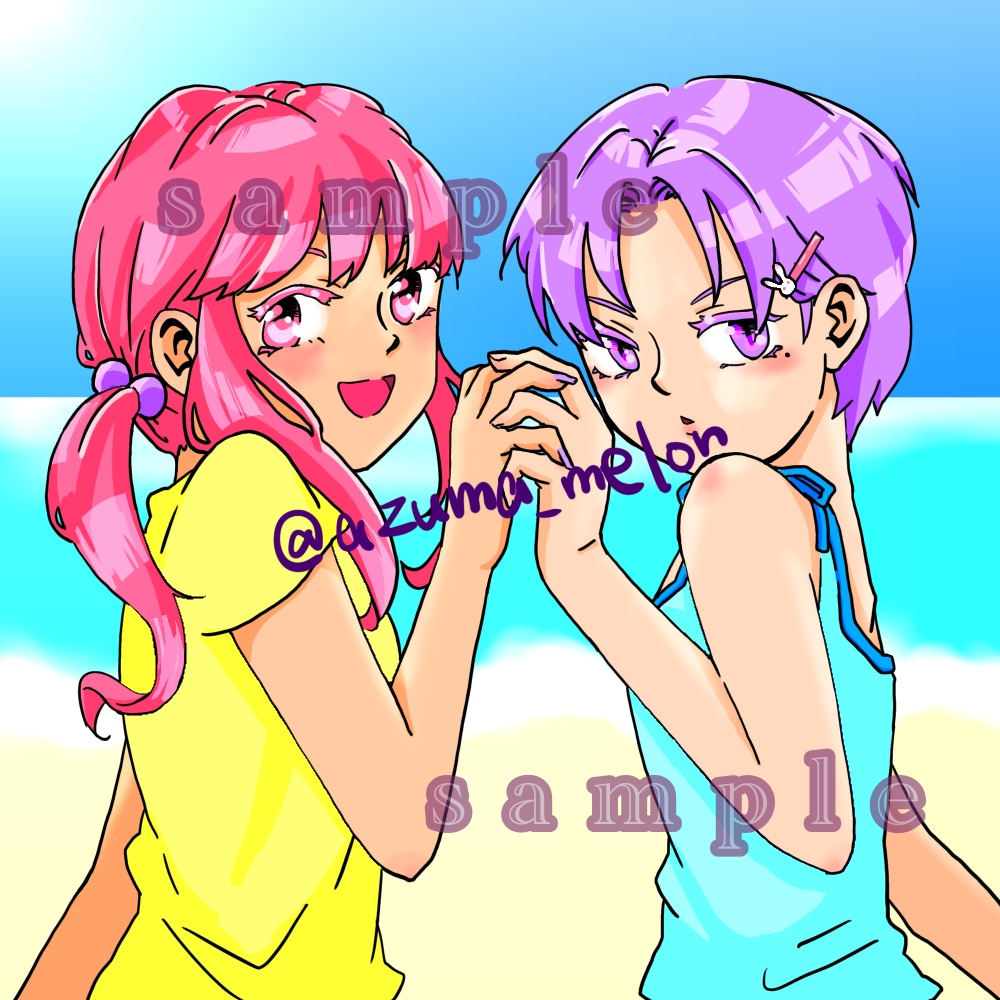 【完成品】オリジナルイラスト【アイコンサイズ】