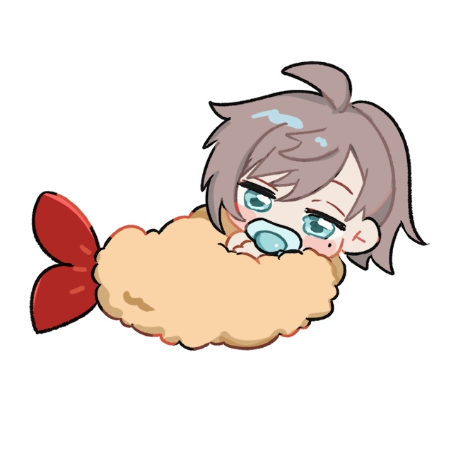 かなえびふらいキーホルダー