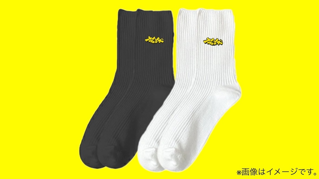 【メインフェイズ】2025ロゴ刺繍靴下