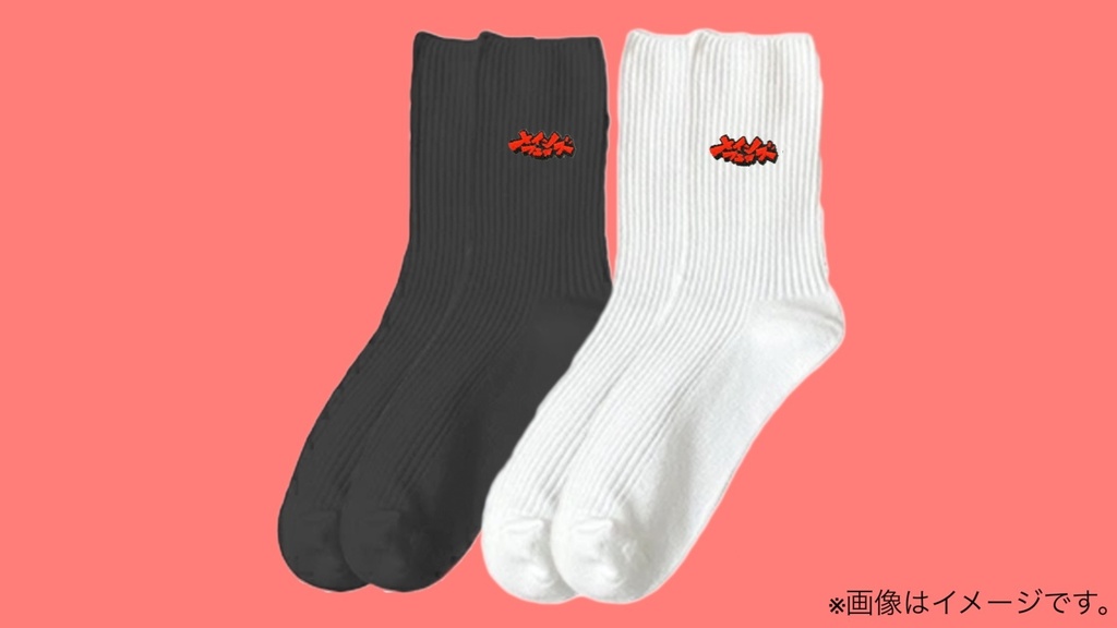 【メインフェイズ】2025ロゴ刺繍靴下