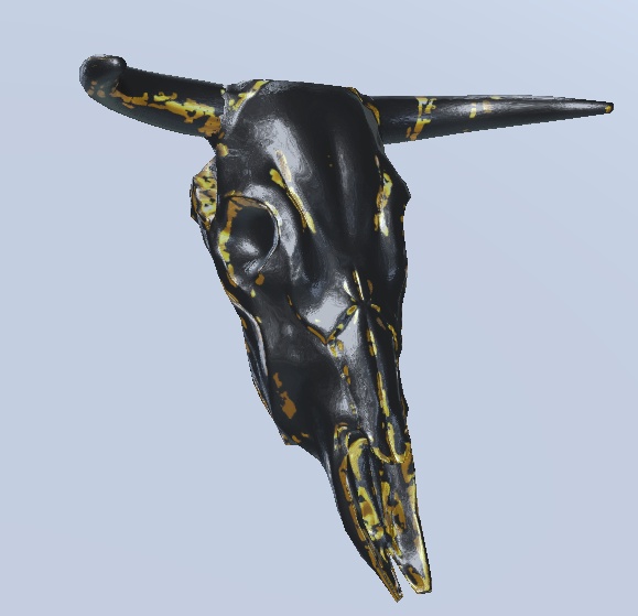 KnochenUndSpiegelオリジナルピンバッジ