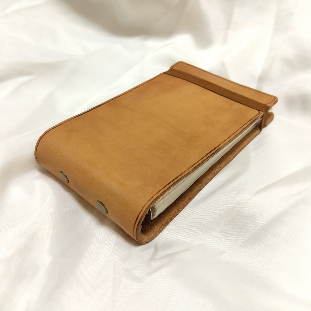 大容量ルーズリーフミニ用本革バインダー