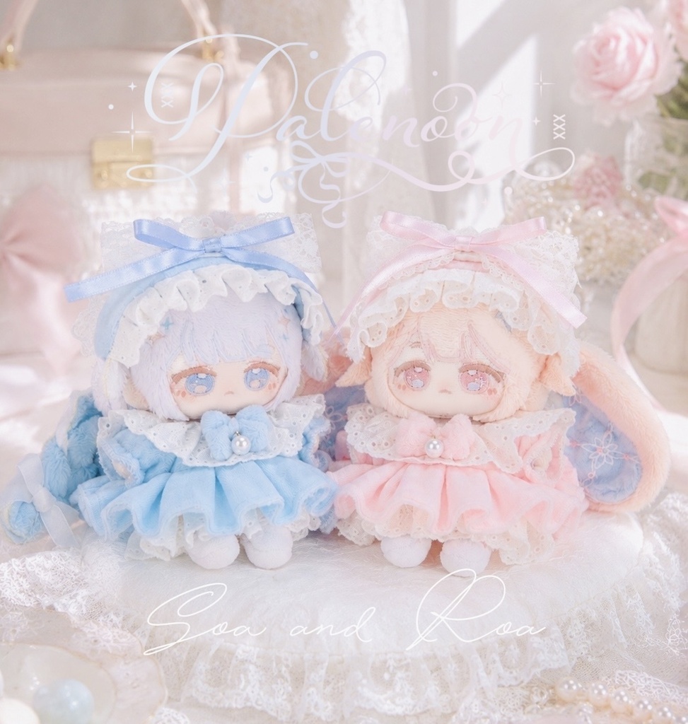 【特典付きフルセット】ソア&ロア +ふわでかリボンpink&Blue