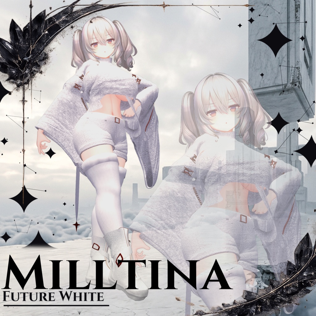 ! 24h Free !【 Future White 】 【 フューチャー ホワイト 】