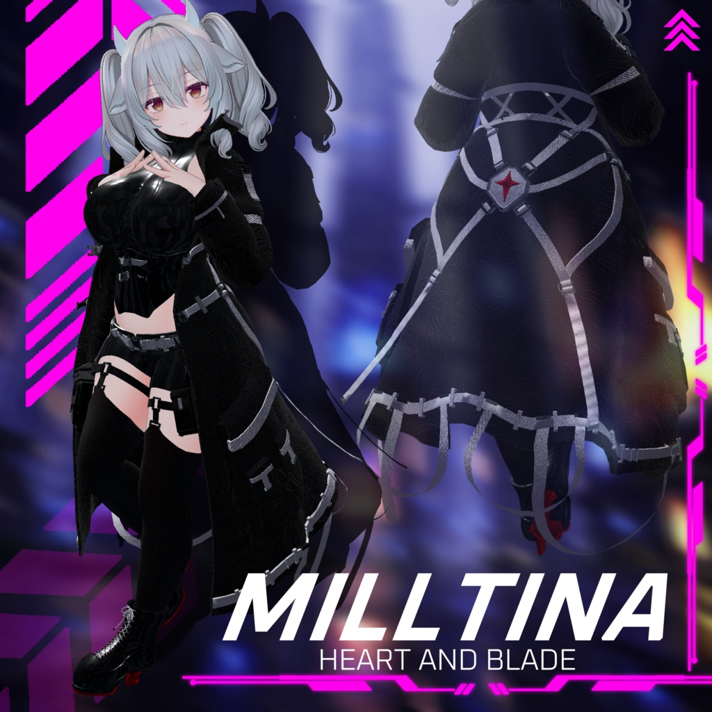 【 FREE BASE OUTFIT 24H】:* ハート・アンド・ソード Heart And Blade *:・゜ 【 12 Avatars 】