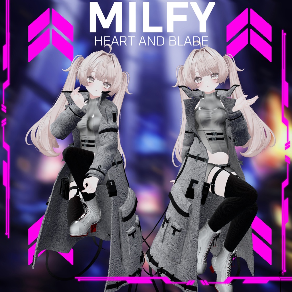 【 FREE BASE OUTFIT 24H】:* ハート・アンド・ソード Heart And Blade *:・゜ 【 12 Avatars 】
