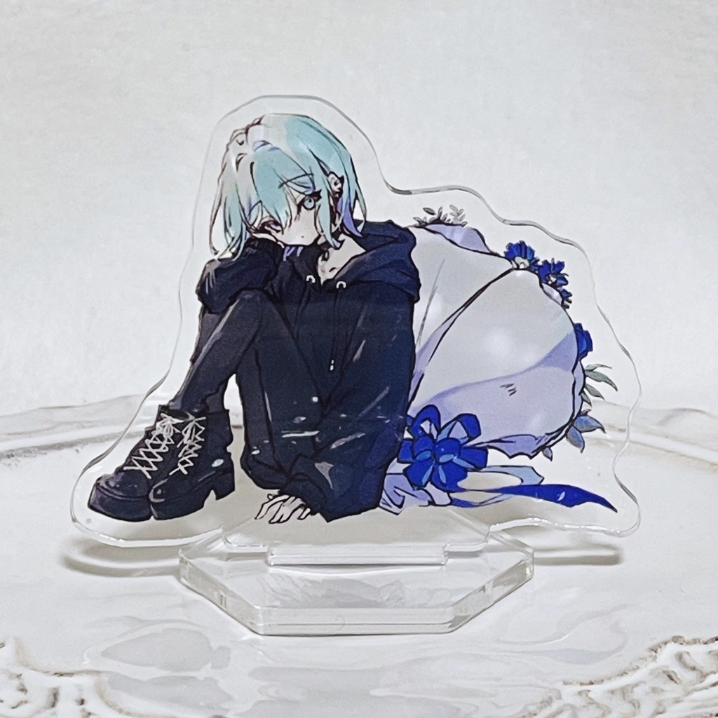 【グッズ】花束アクリルスタンド