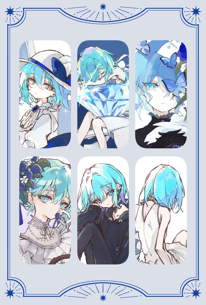 【画集】in the White