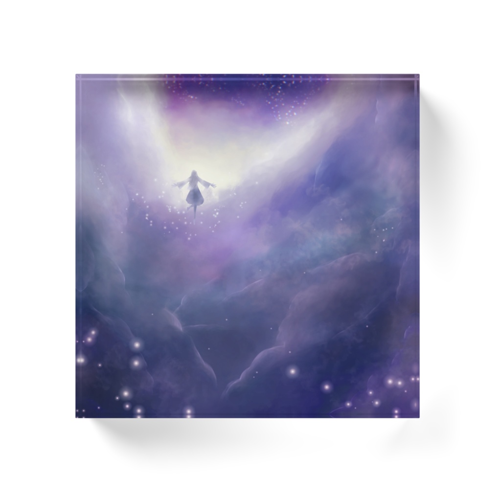 九天-アクリルブロック