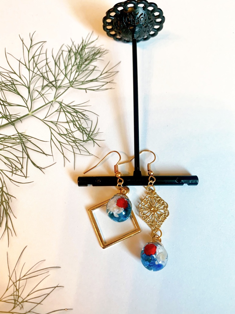 【単品販売】轟焦凍 イメージボールペン・ピアス(イヤリング変更可)