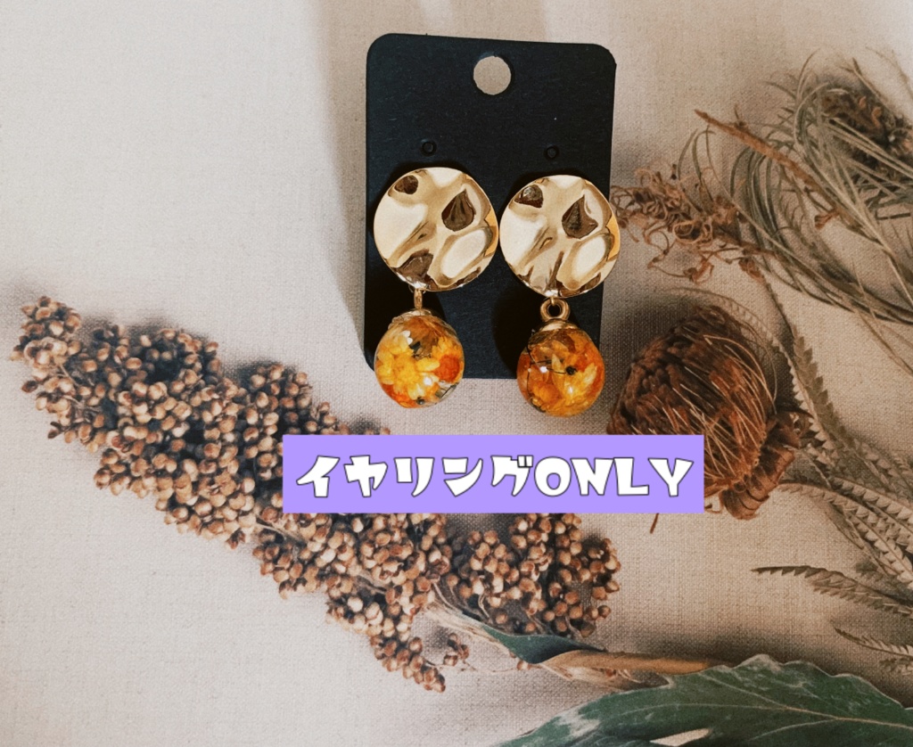 セロ上概念イヤリング