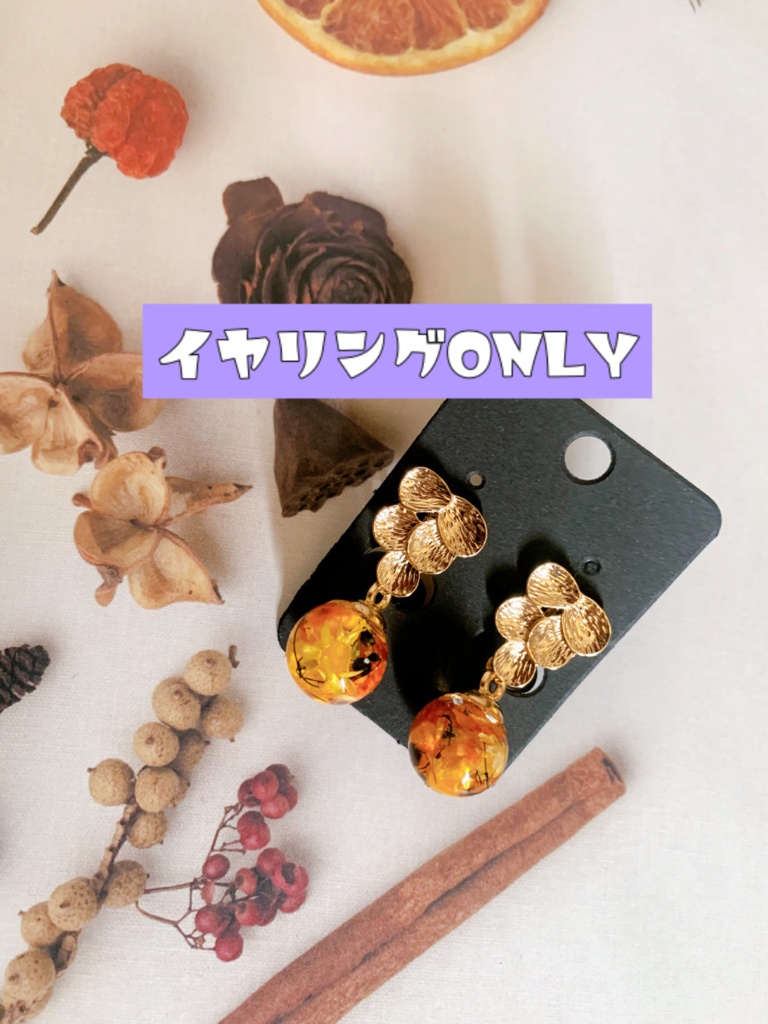 セロ上概念イヤリング