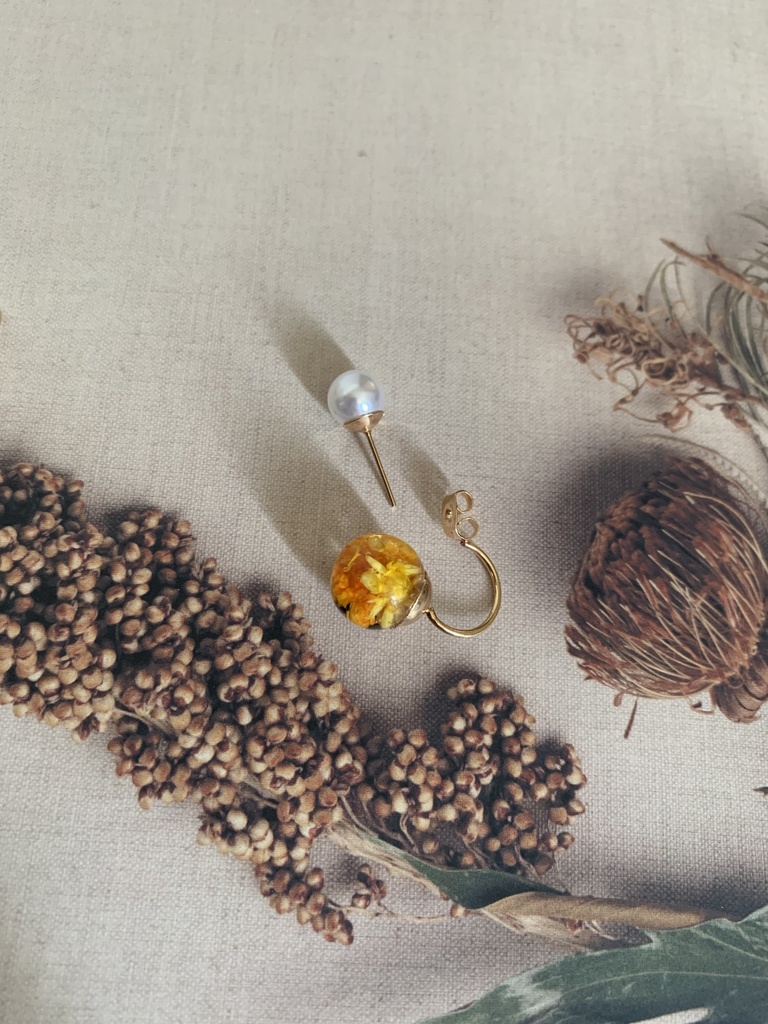 セロ上概念ピアスキャッチ(ピアス付き)