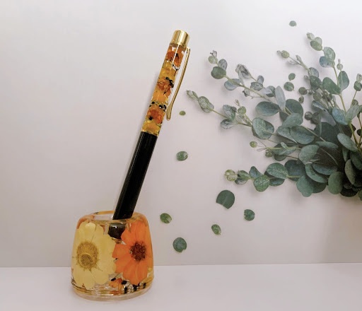 セロ上概念ボールペン&ペン立てセット