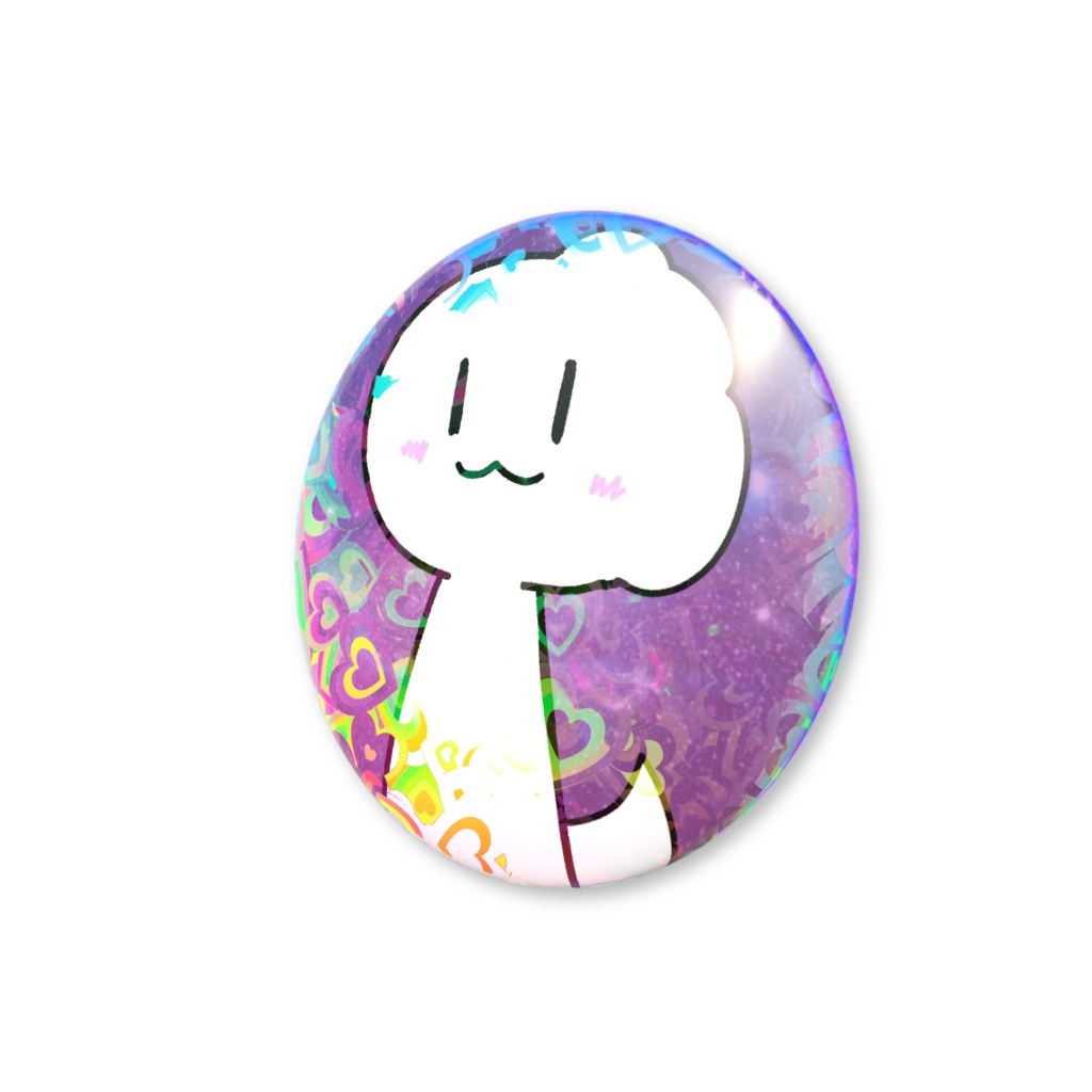 旧幽亡さん缶バッチ