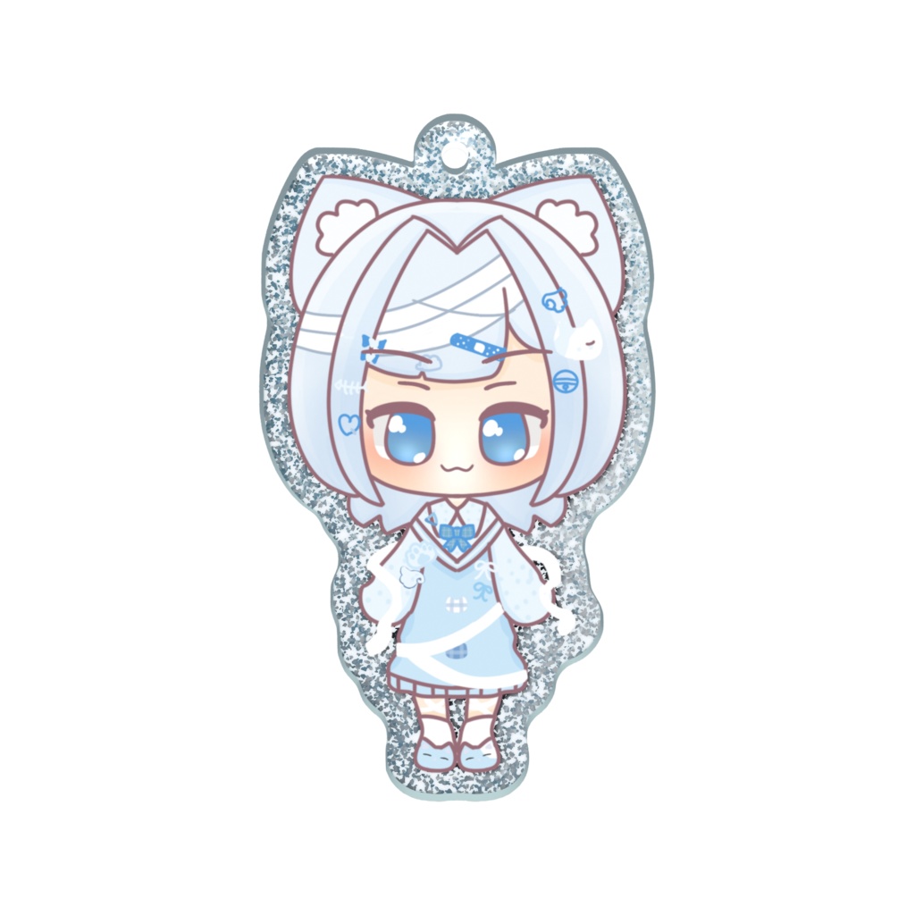 ラメ入りアクキー