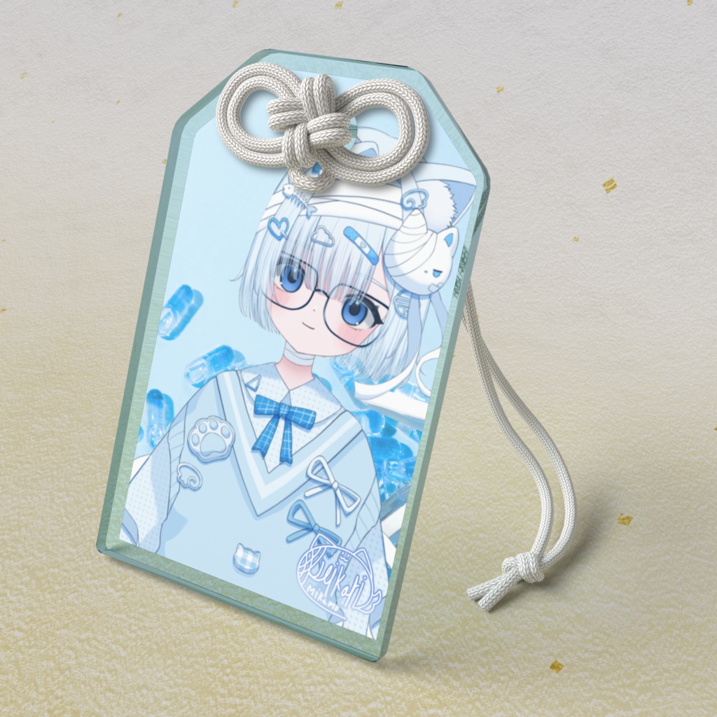アクリルお守り