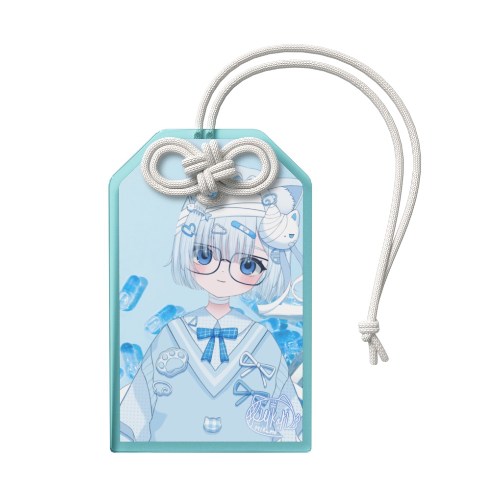 アクリルお守り