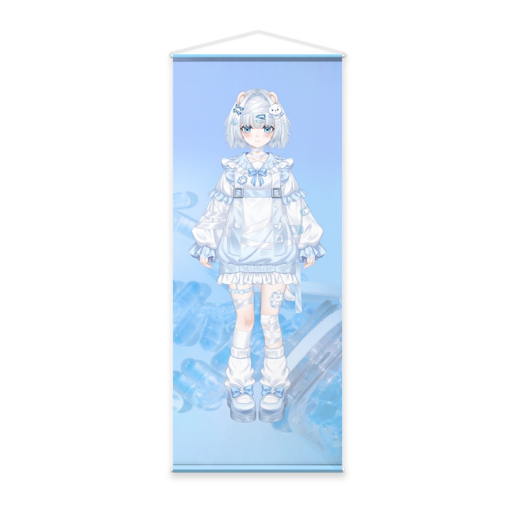 三雲ヒカリ等身大タペストリー・Life-Size Tapestry