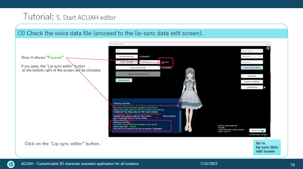 ACUAH editor (English)