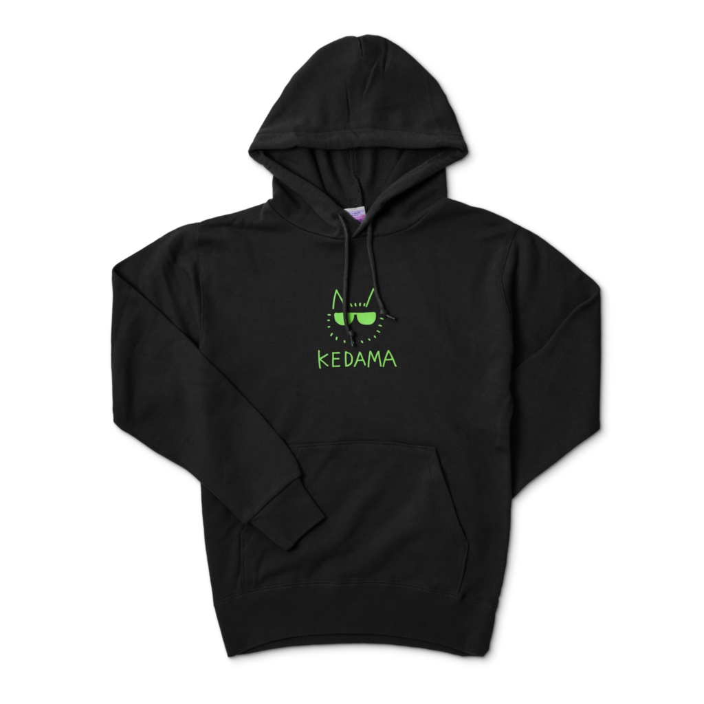 KEDAMAパーカー（黒）