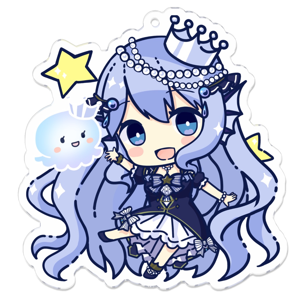 ミコノディアとクララさん┊なかよしアクリルキーホルダー