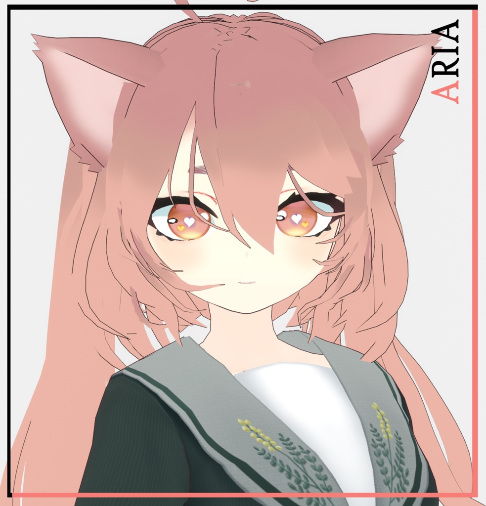 【オリジナル3Dモデル】ARIA 【VROIDstudio】