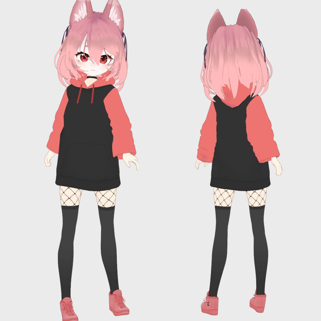 【オリジナル3Dモデル】Yuna 【VroidVRM】