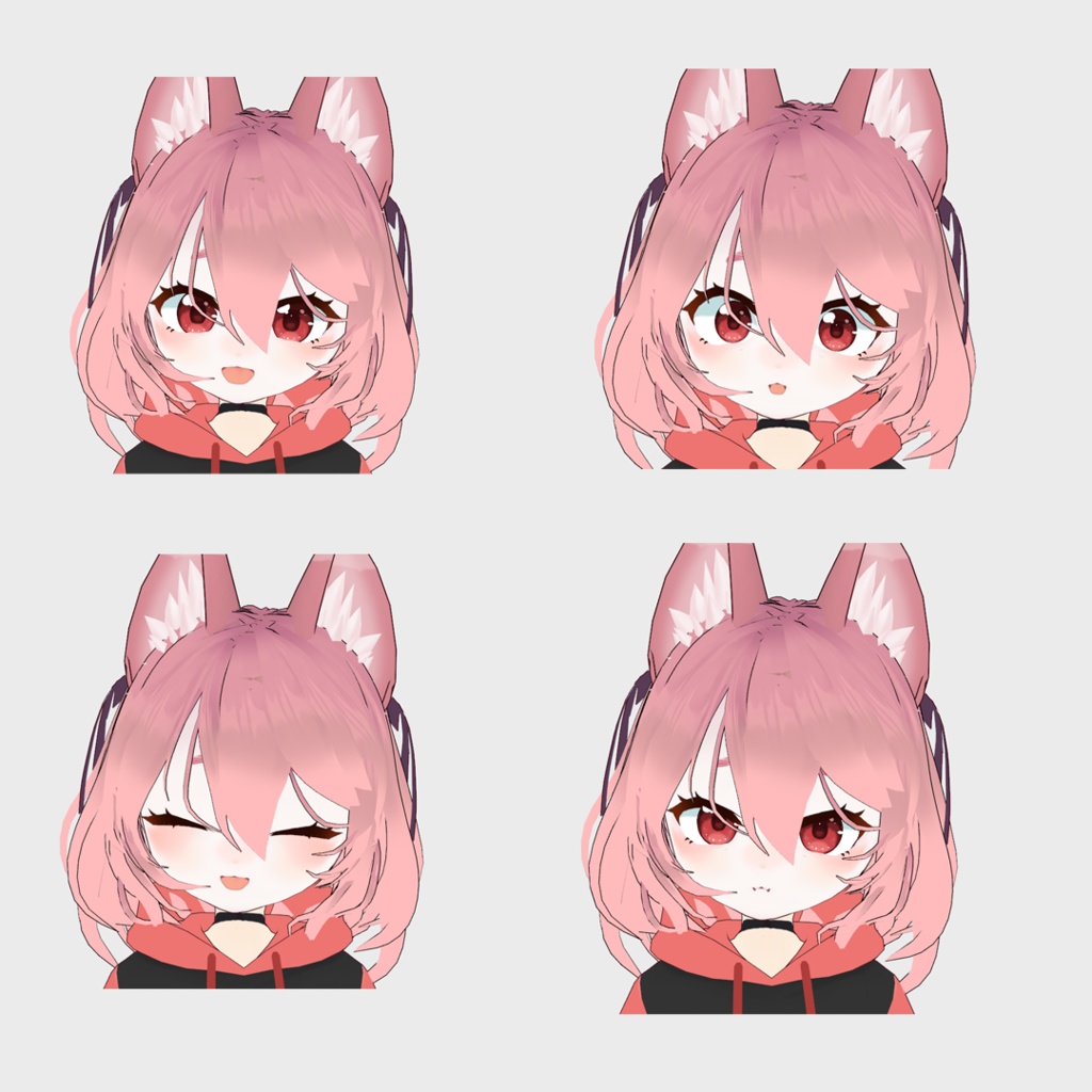 【オリジナル3Dモデル】Yuna 【VroidVRM】