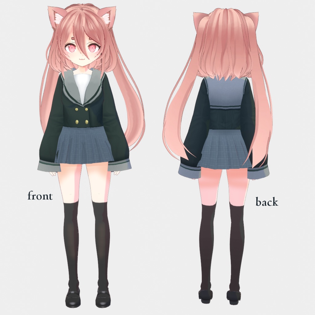 【オリジナル3Dモデル】RE:aria 【VROIDstudio】