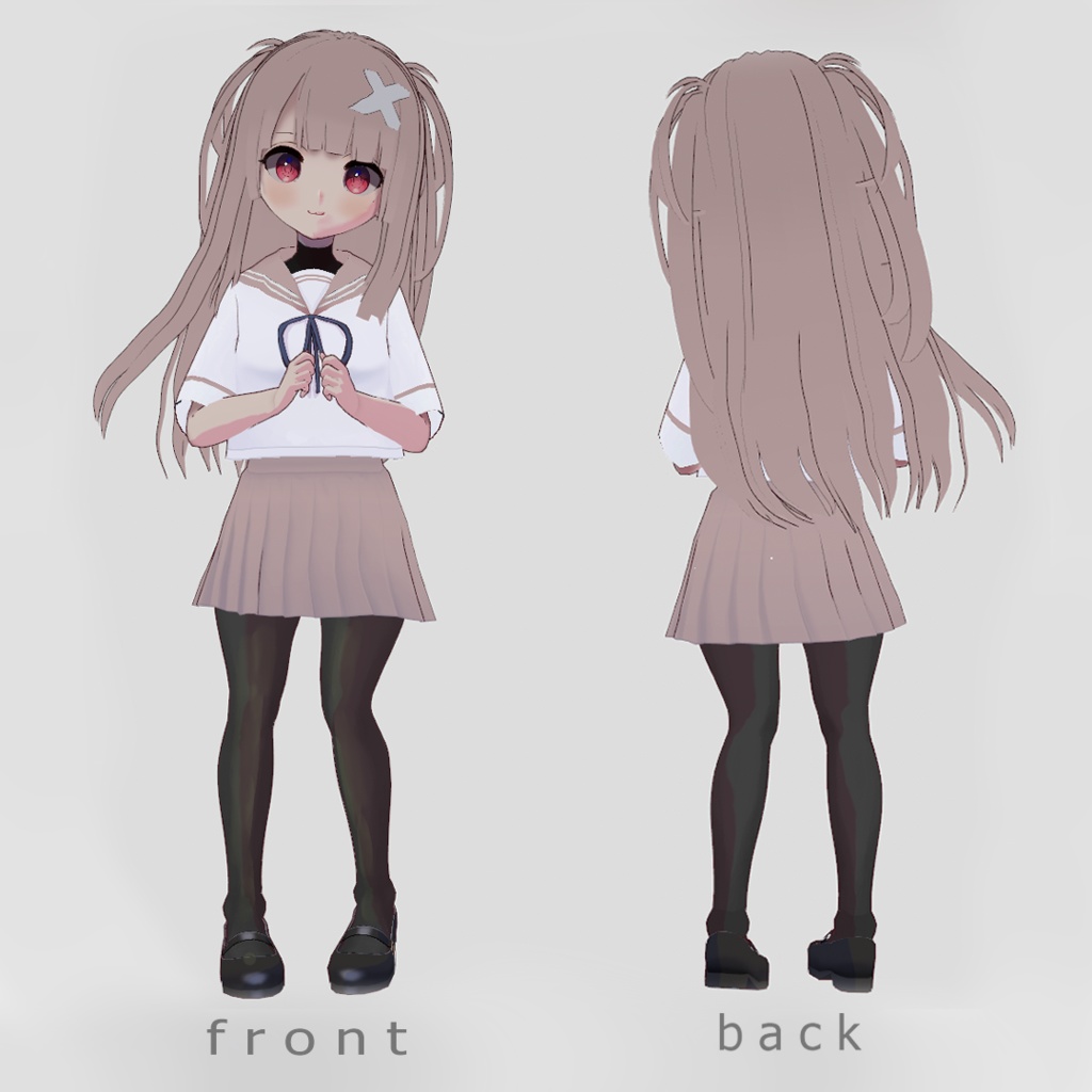 【オリジナル3Dモデル】みつ 【VROIDstudio】