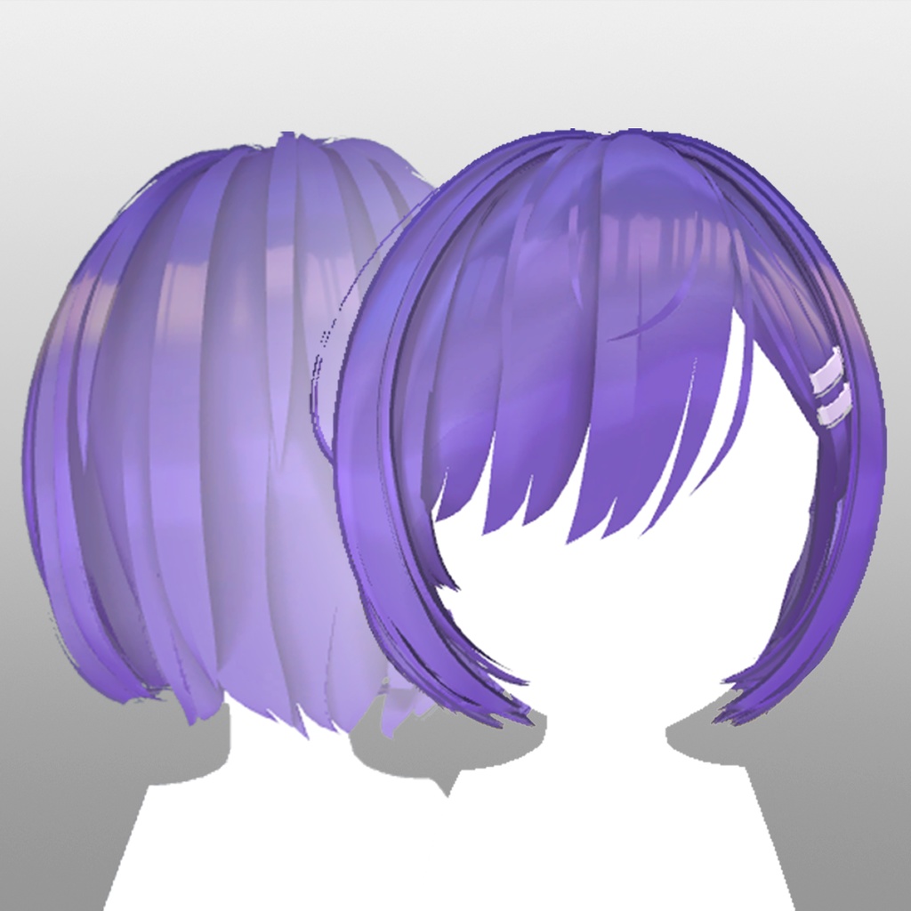 【マヌカ 対応】 The Hair No.1 【 マヌカ VR Chat マヌカ 髪型】