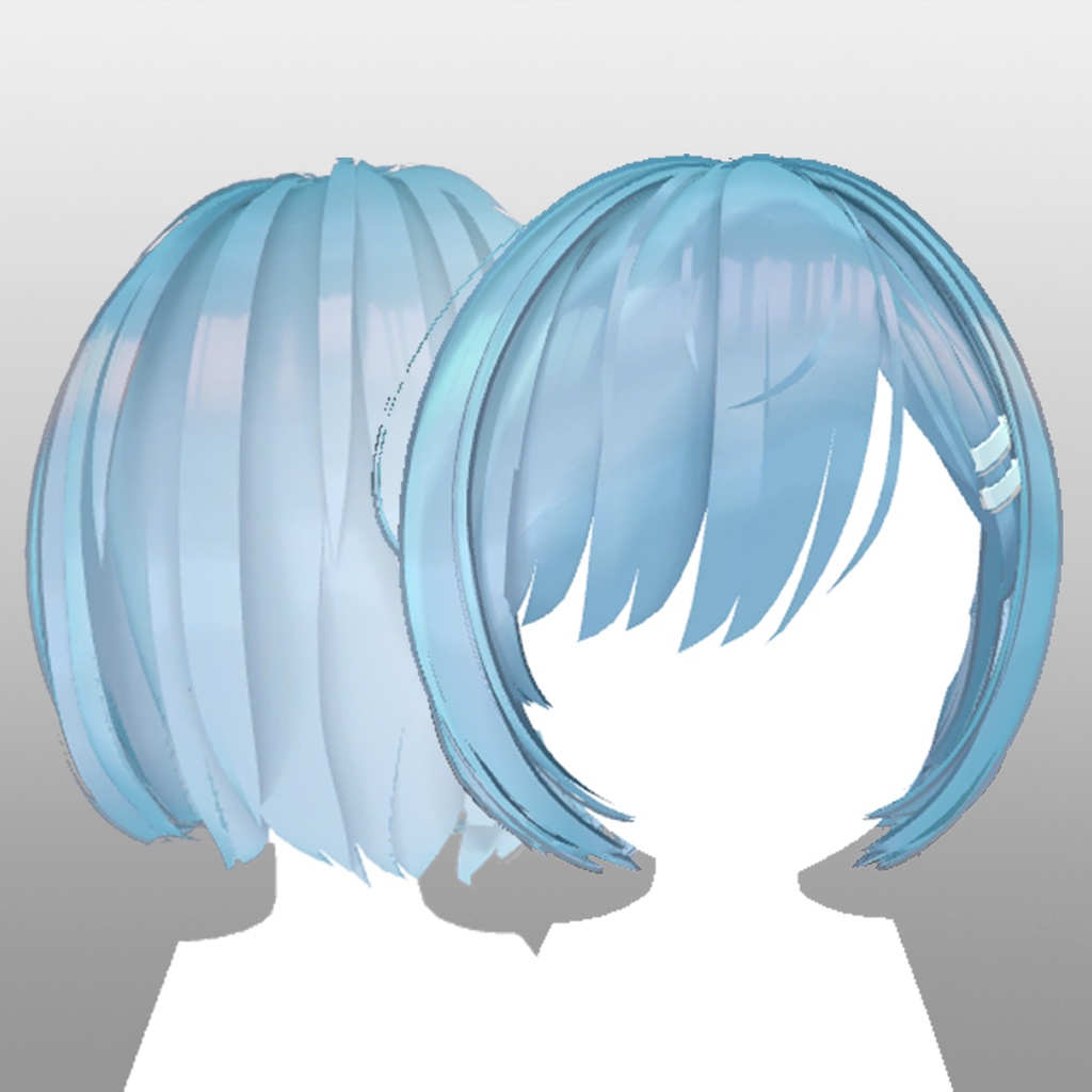 【マヌカ 対応】 The Hair No.1 【 マヌカ VR Chat マヌカ 髪型】