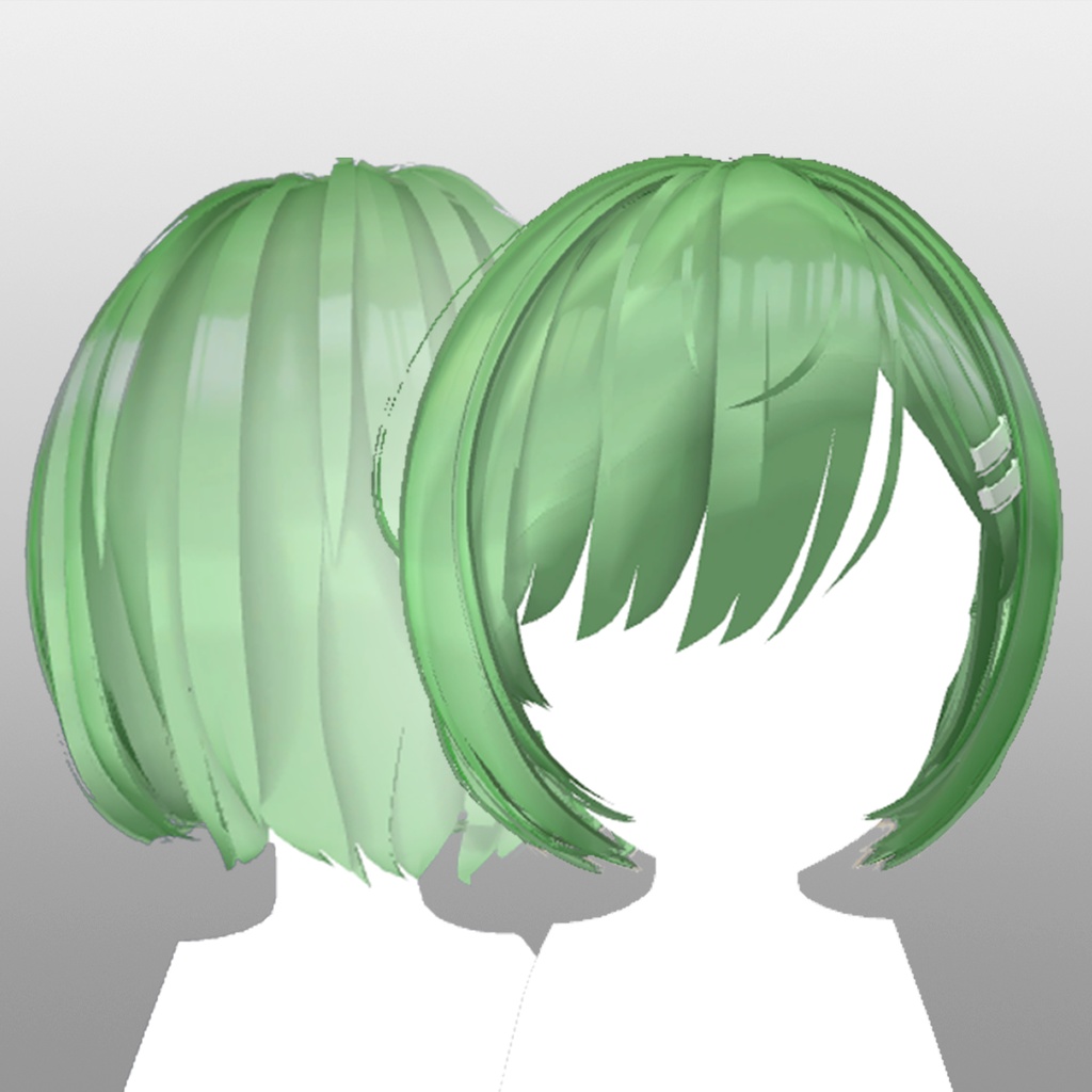 【マヌカ 対応】 The Hair No.1 【 マヌカ VR Chat マヌカ 髪型】