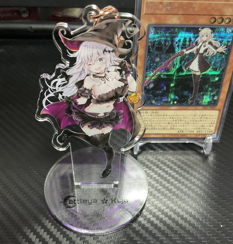 九条カトレア アクリルスタンドキーホルダー ハロウィン仕様