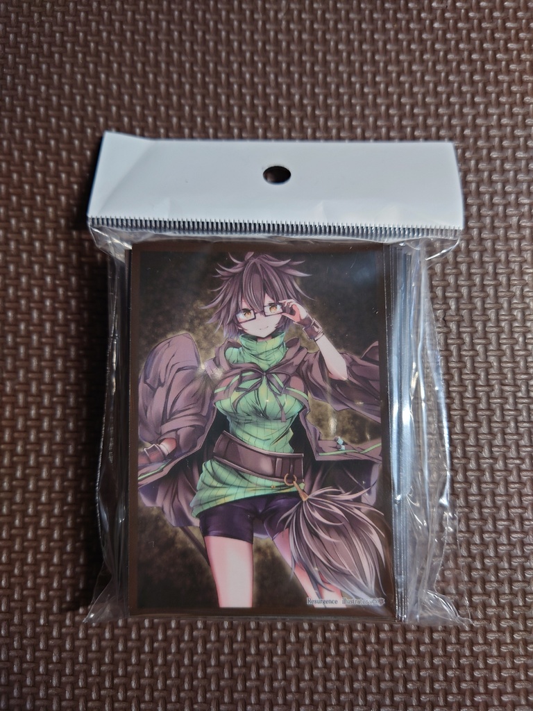 地霊使いアウス 遊戯王サイズスリーブ 発送7日以内