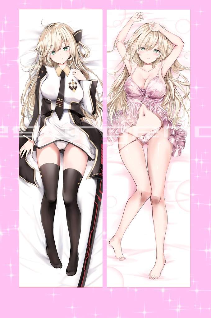閃刀姫レイ・抱き枕カバー・裏面セクシーランジェリーVer(全年齢)ご予約受付中9/15まで♪