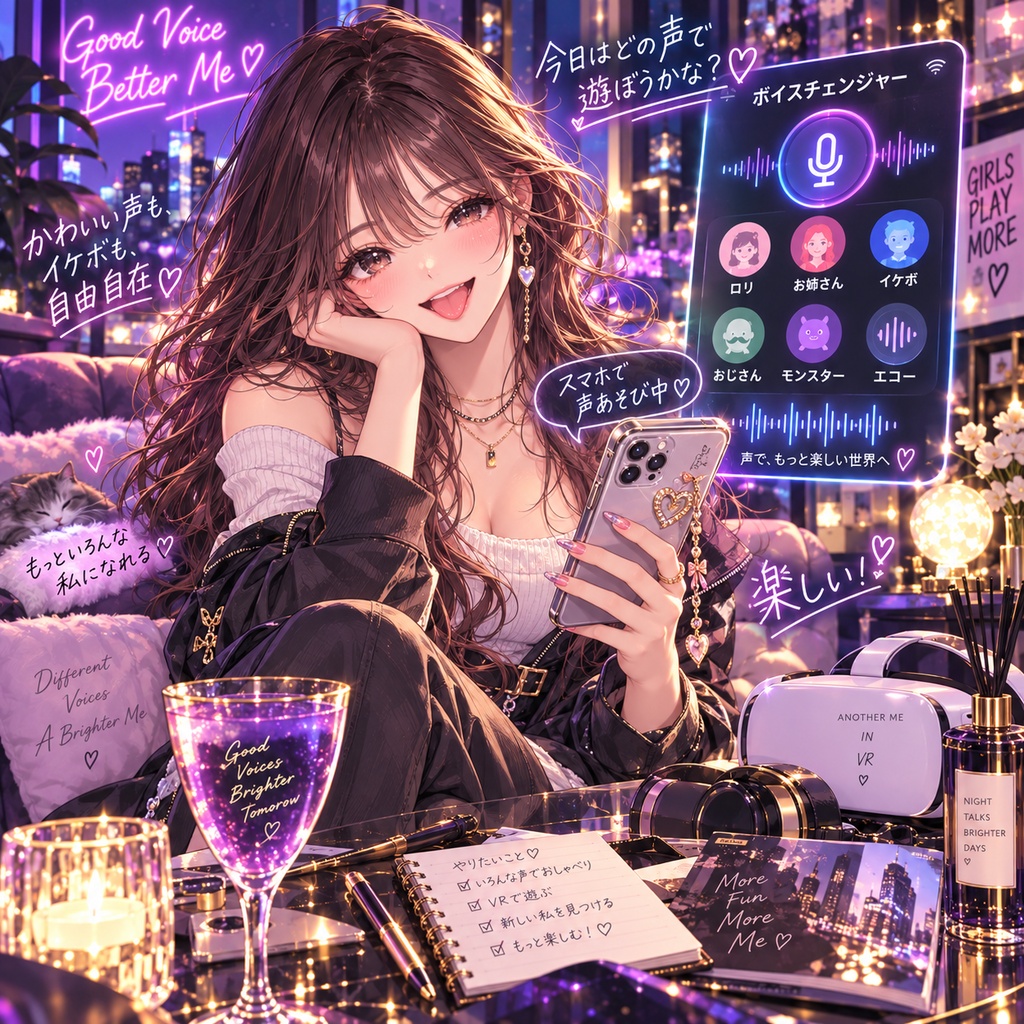 ボイスチェンジャー β【PC必須】スマホ・QuestをVRChatのマイクに