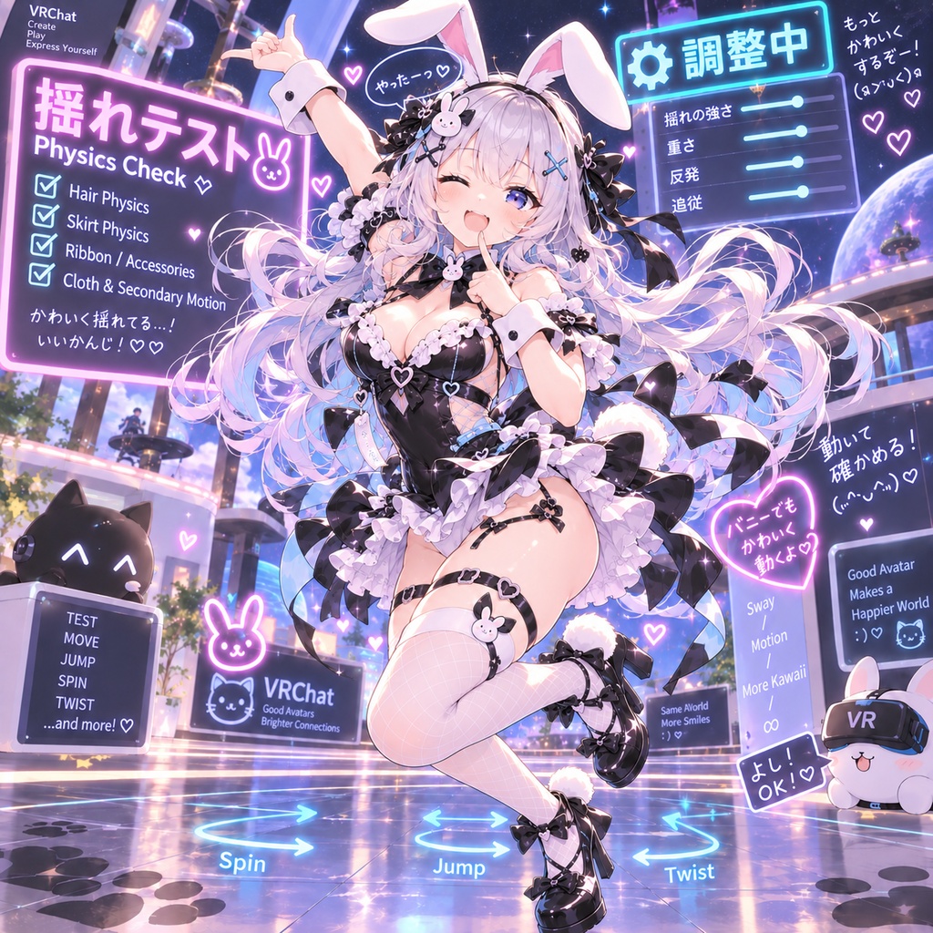 アバター貫通かんたん防止ツール