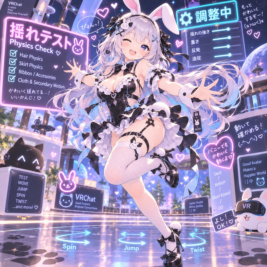 アバター貫通かんたん防止ツール