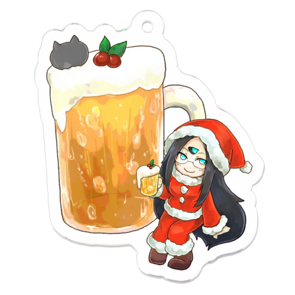 クリスマスらじちゃんアクキー