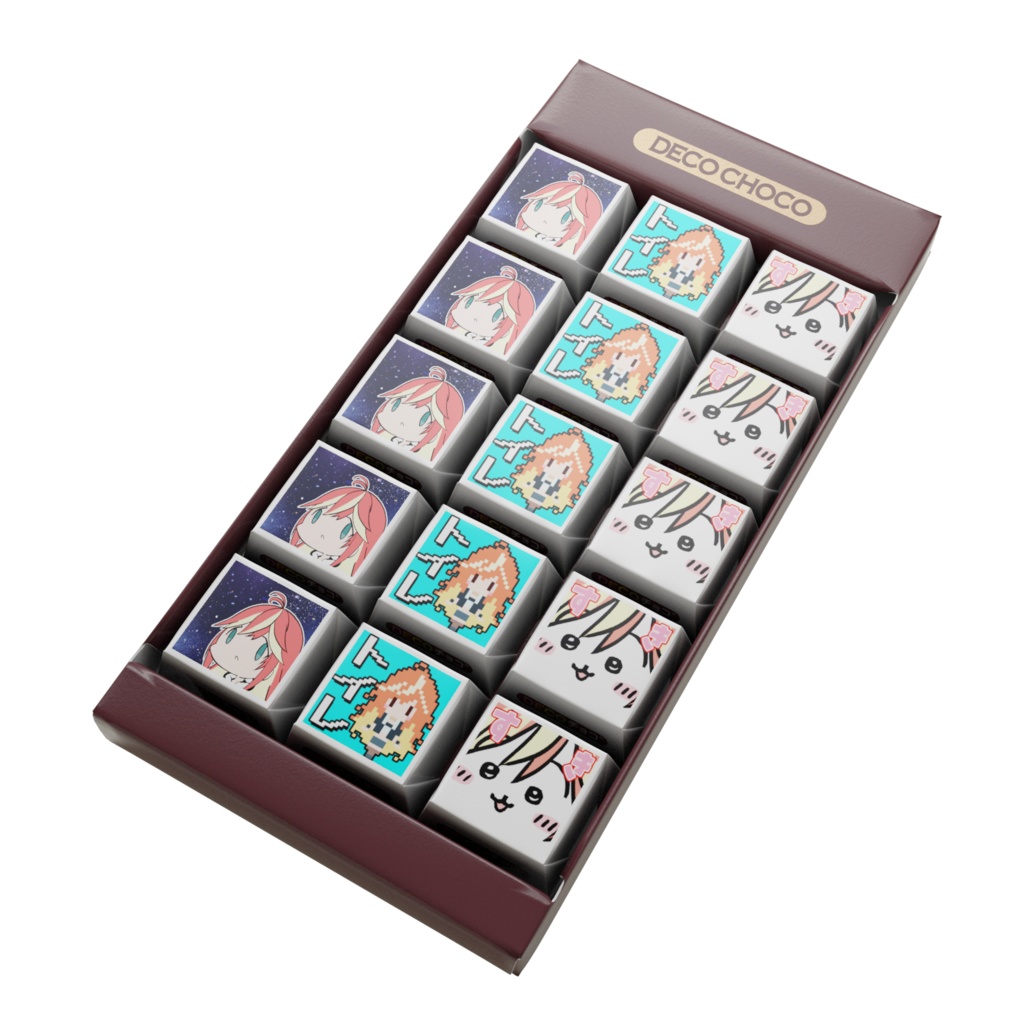 カルメイトスタンプチョコ