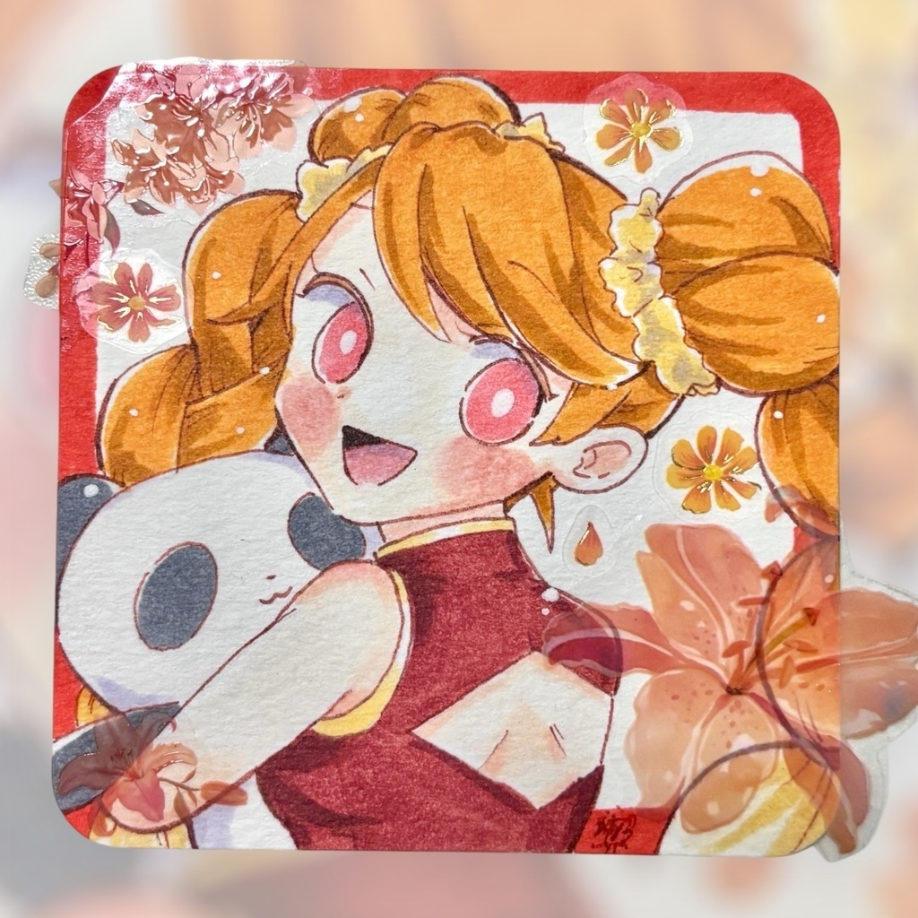 パンダ娘「玥」(ユェ)