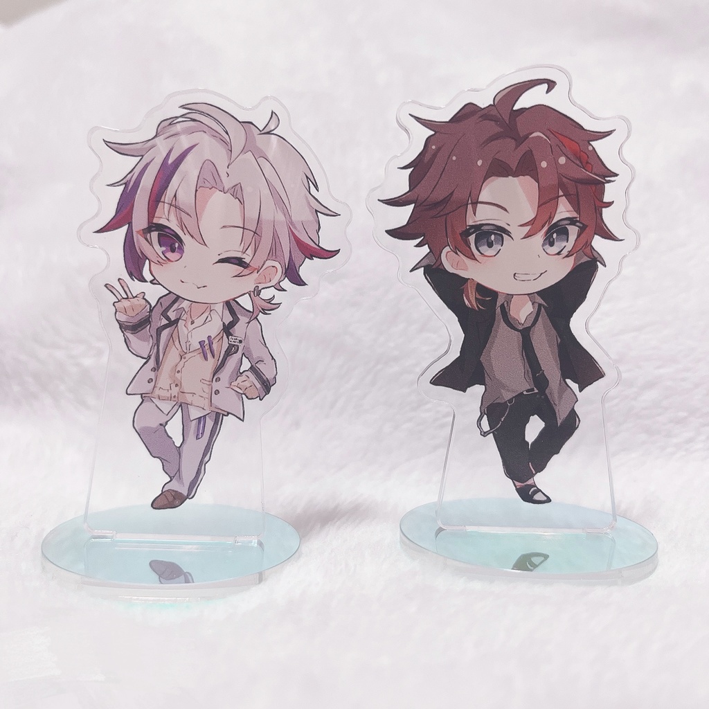 制服アクリルスタンド(不破湊、三枝明那)