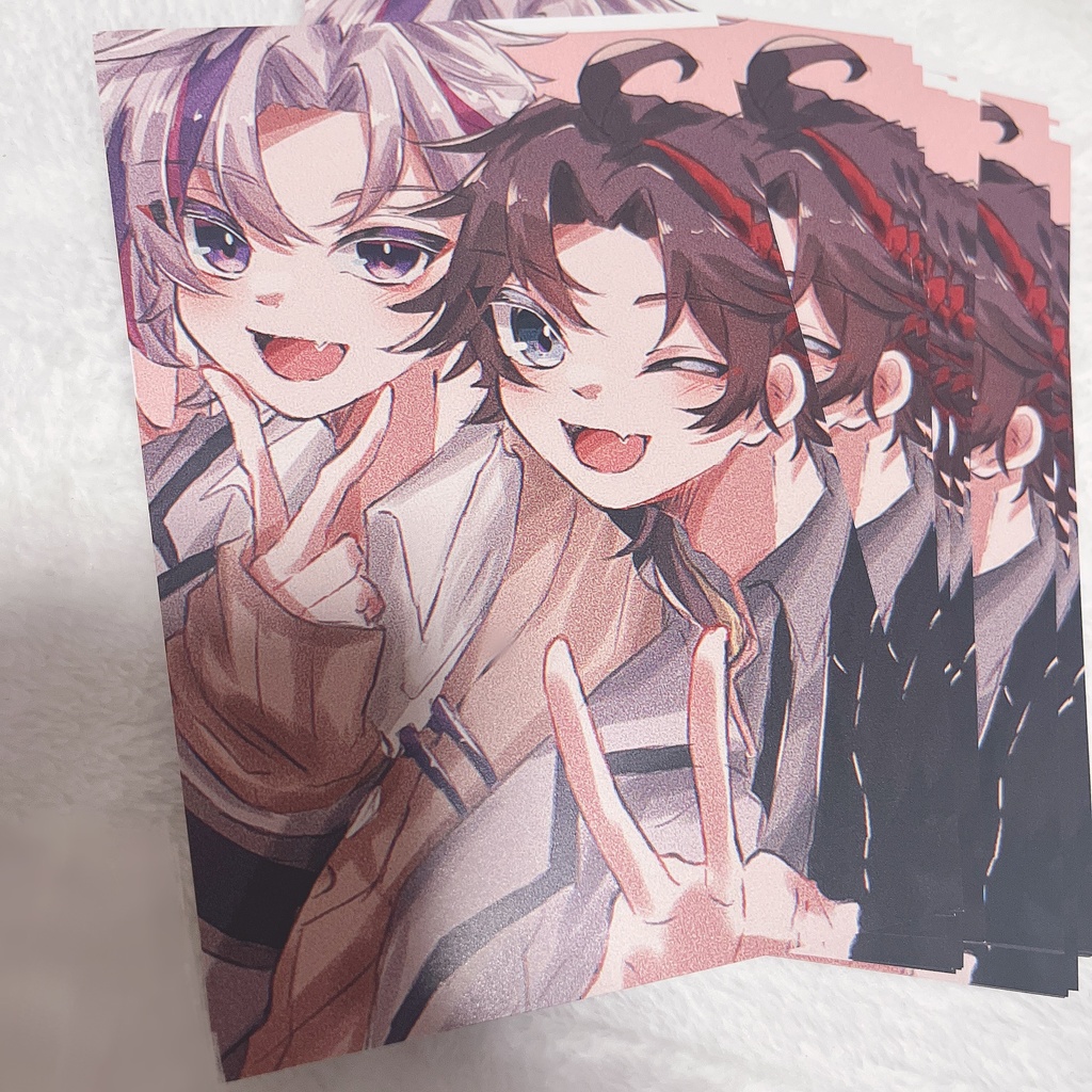 制服アクリルスタンド(不破湊、三枝明那)