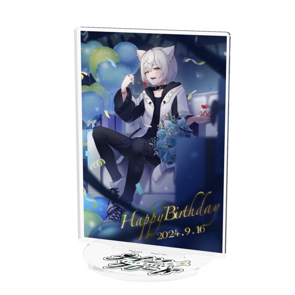 birthdayアクリルスタンド