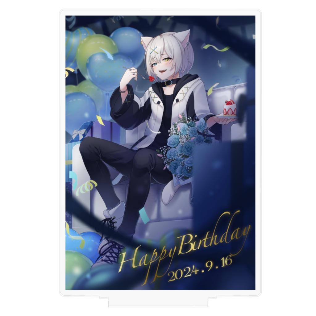 birthdayアクリルスタンド