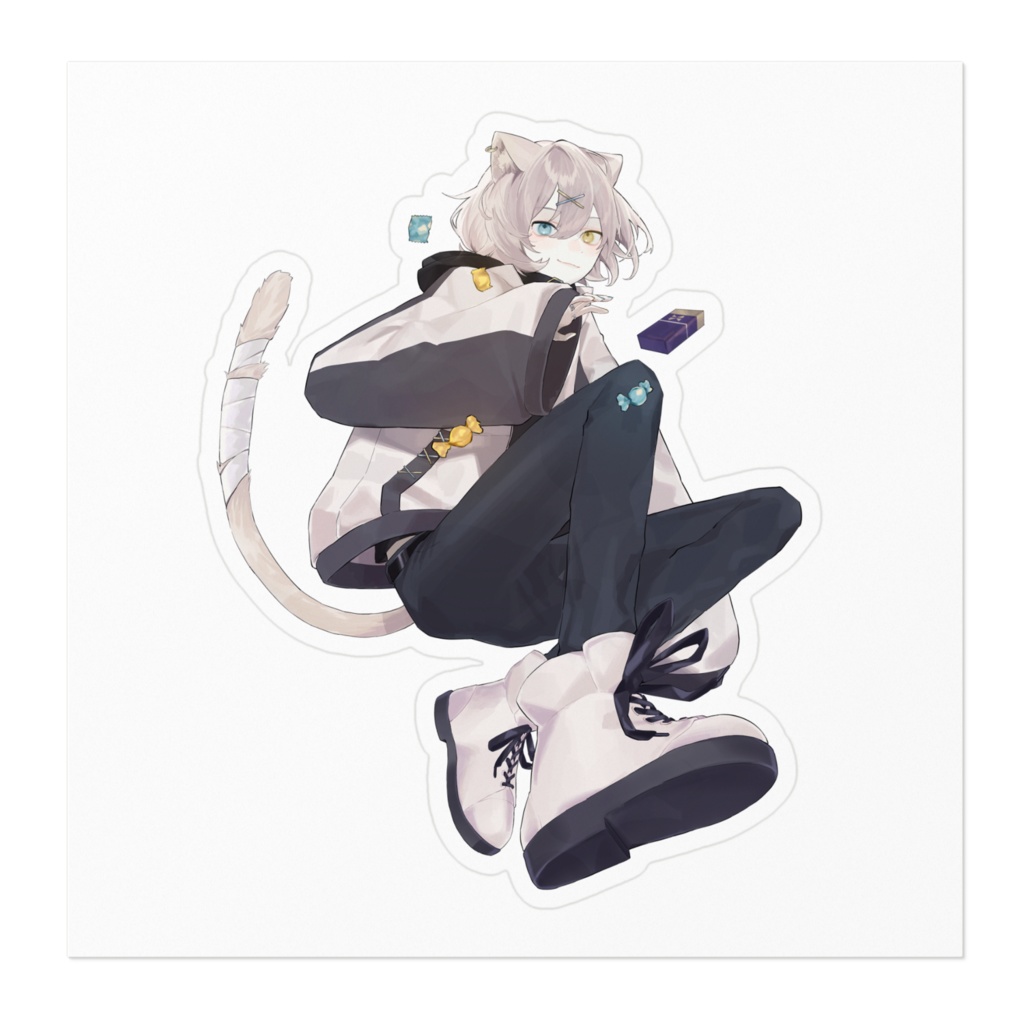 ナイン・クロードのステッカーたち