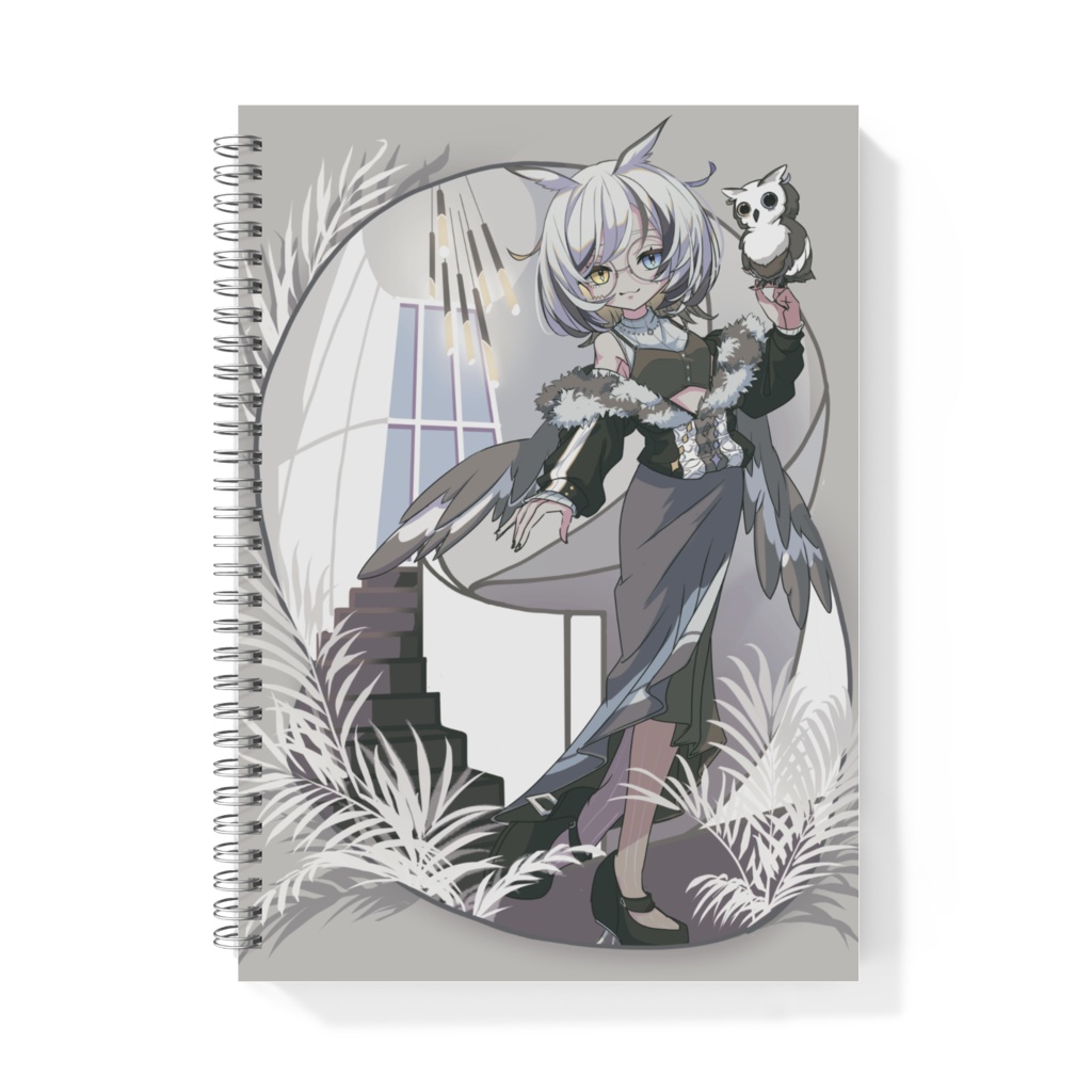 リングノート B5サイズ_菱森梟華